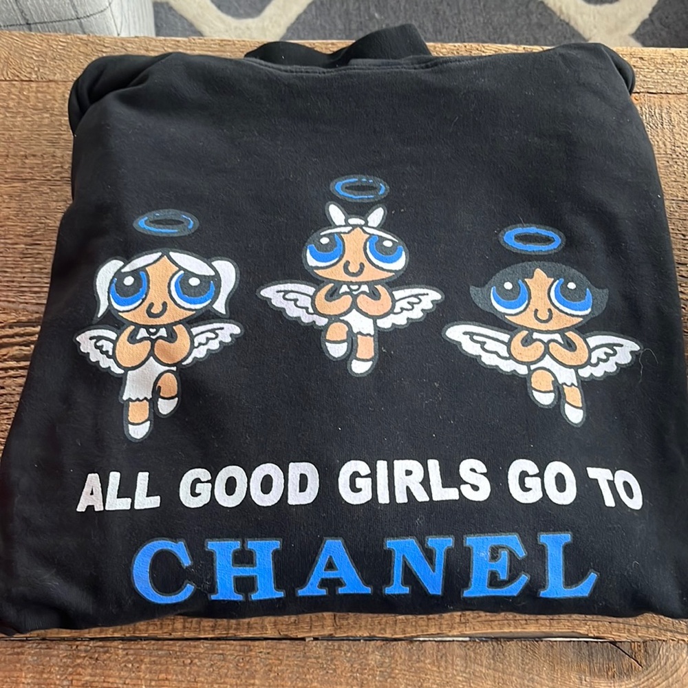 Mega Yacht Good Girls Go To Chanel BLACK Hoodie